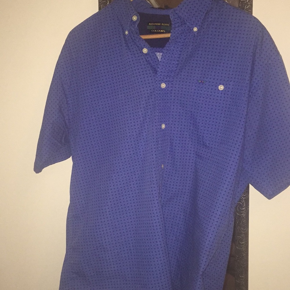 Alexander Julian Colours Blue Floral All-over